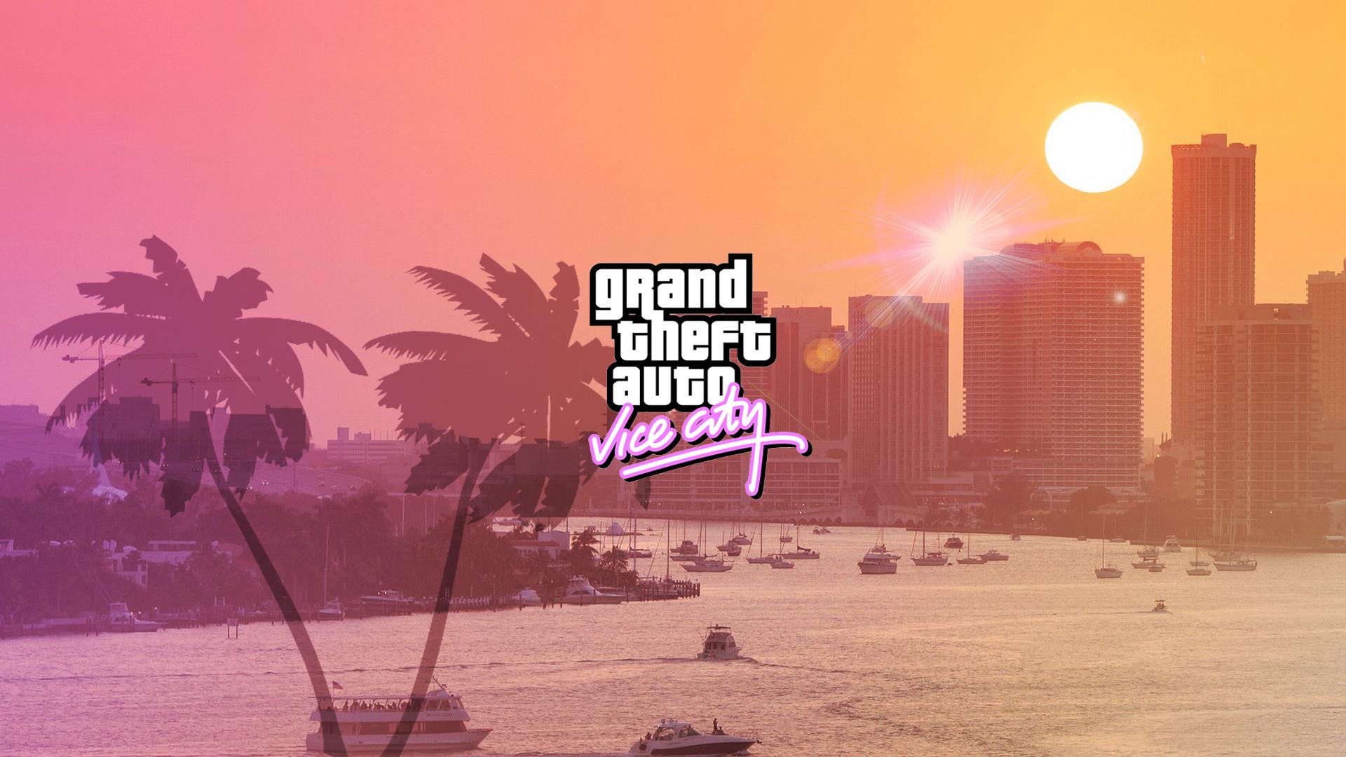 GTA V Custom Vice City Intro (Replaces Original Rockstar Logo Intro 